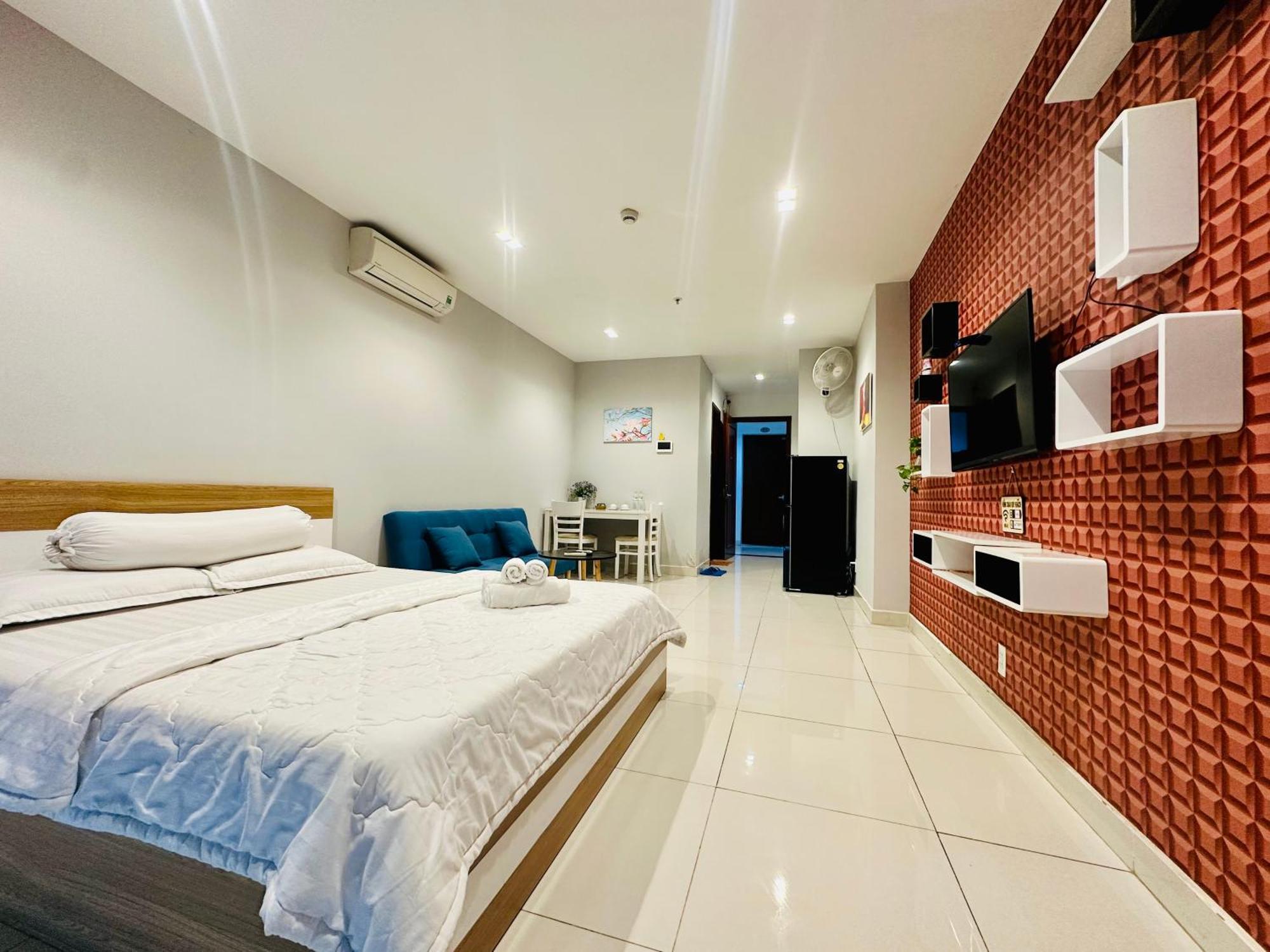 Teddy Apartment At Sky Center Luxury Ho-Chi-Minh-Stadt Exterior foto
