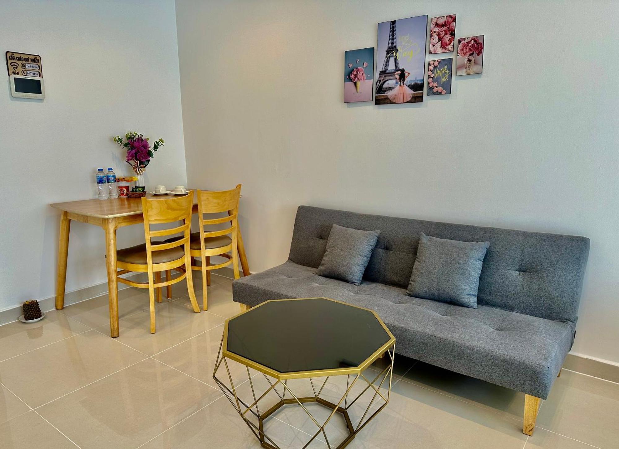 Teddy Apartment At Sky Center Luxury Ho-Chi-Minh-Stadt Exterior foto
